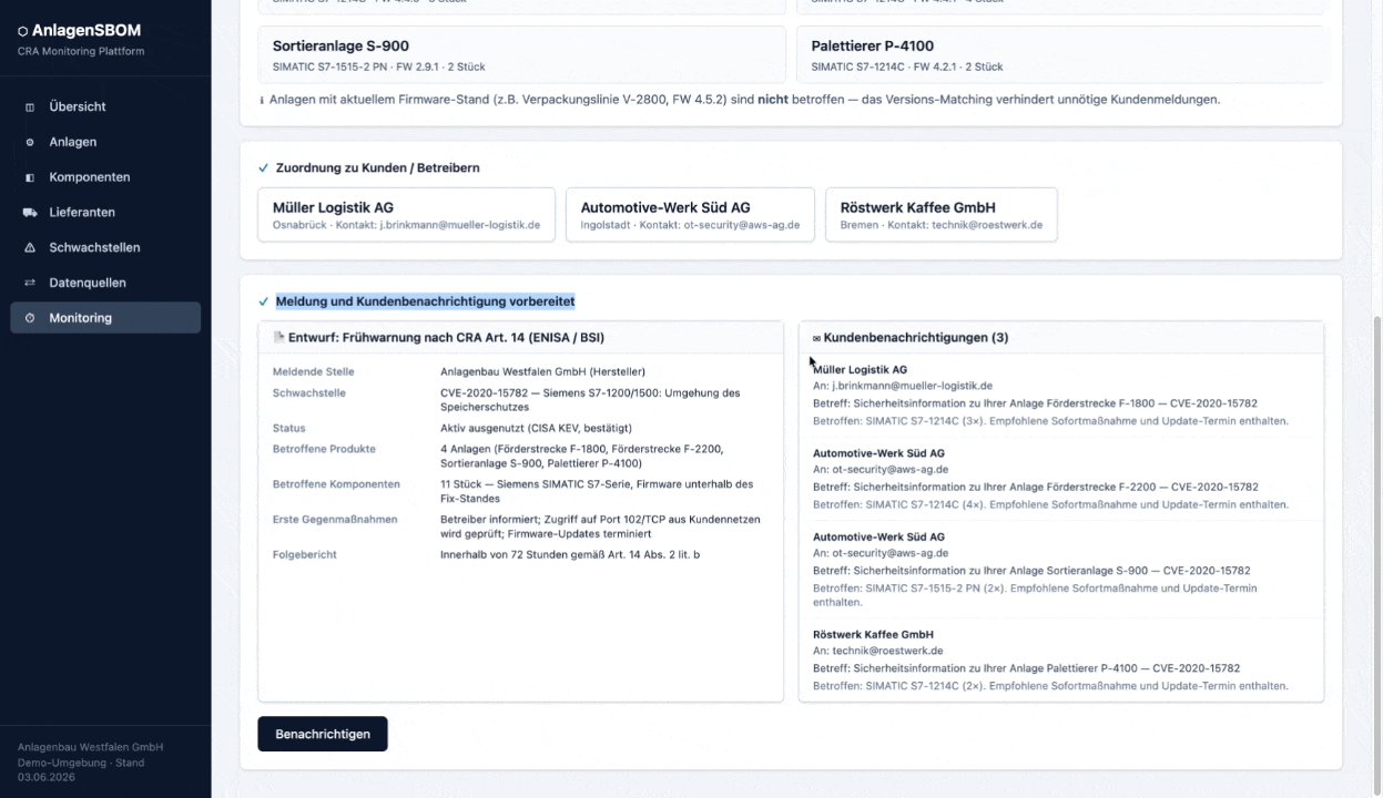Werkspilot Plattform Demo